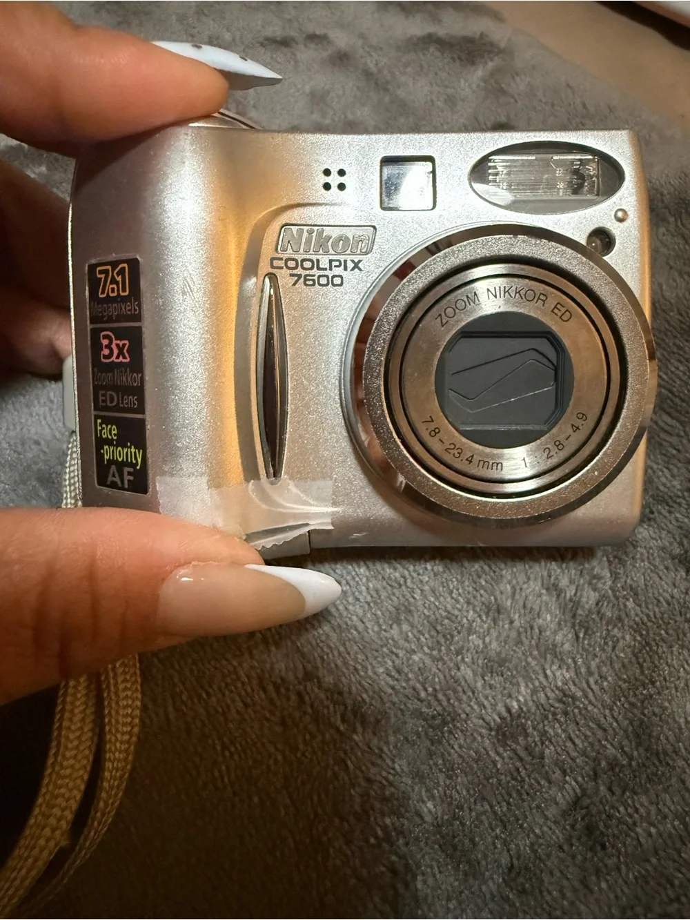 Nikon Compact Digital Camera in Silver with 3x Zoom